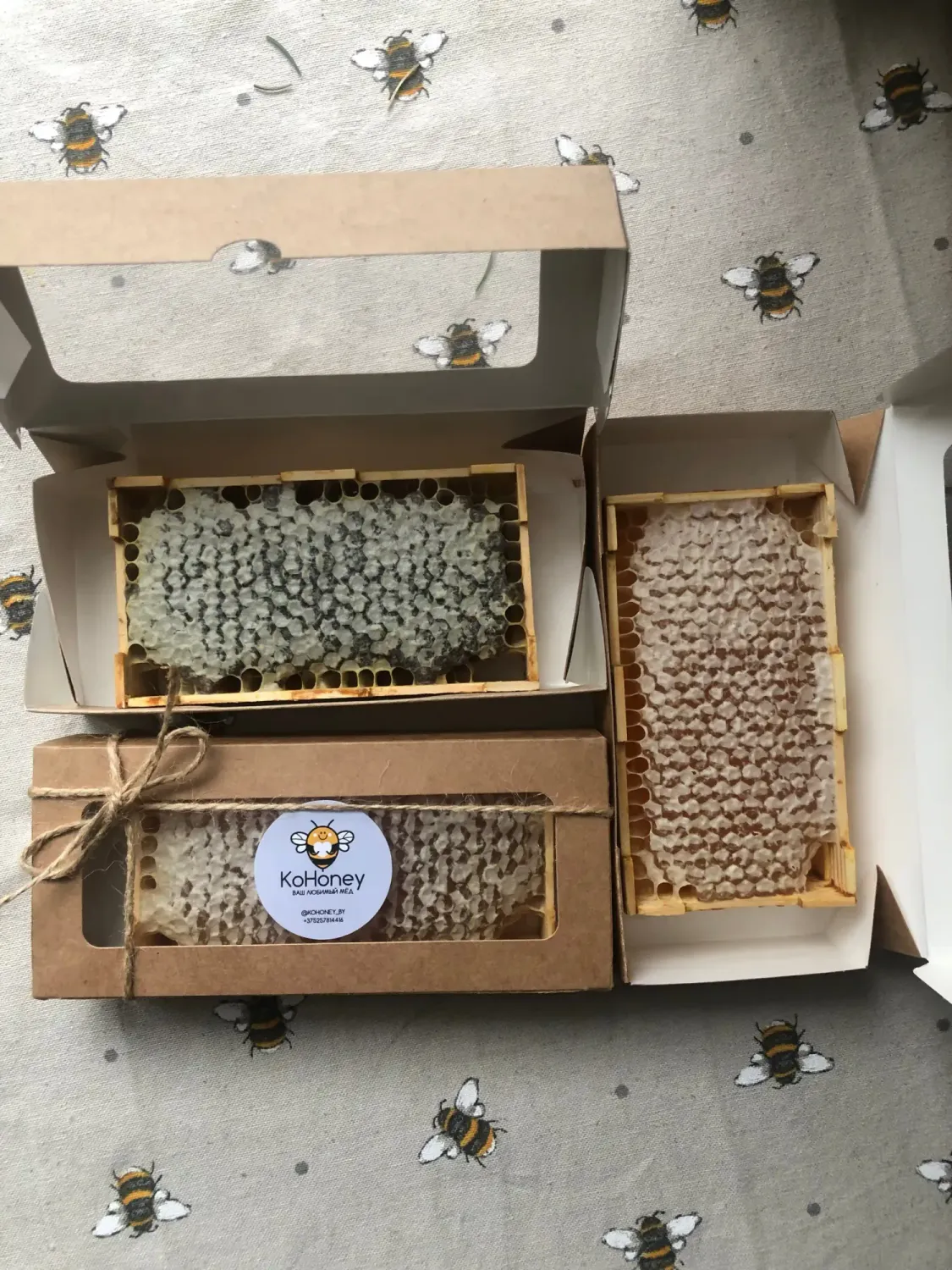 Мёд в сотах лесной, 1 шт. (230–300 г) фото 2